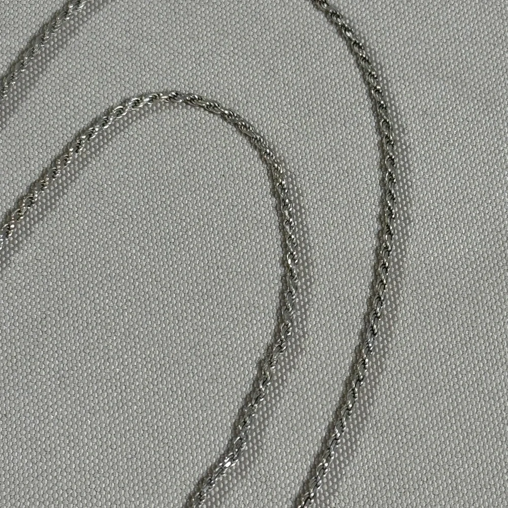 Sterling Silver Cross Necklace Marcasite Clear Crystal 18 in Italian Chain *FLAW